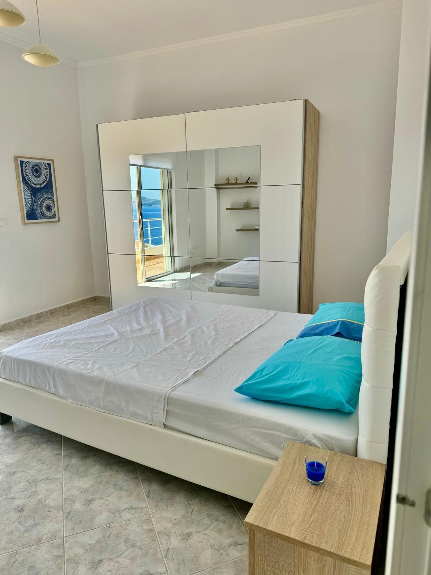 Ferienwohnung Comfy Blue Sarandë Exterior foto