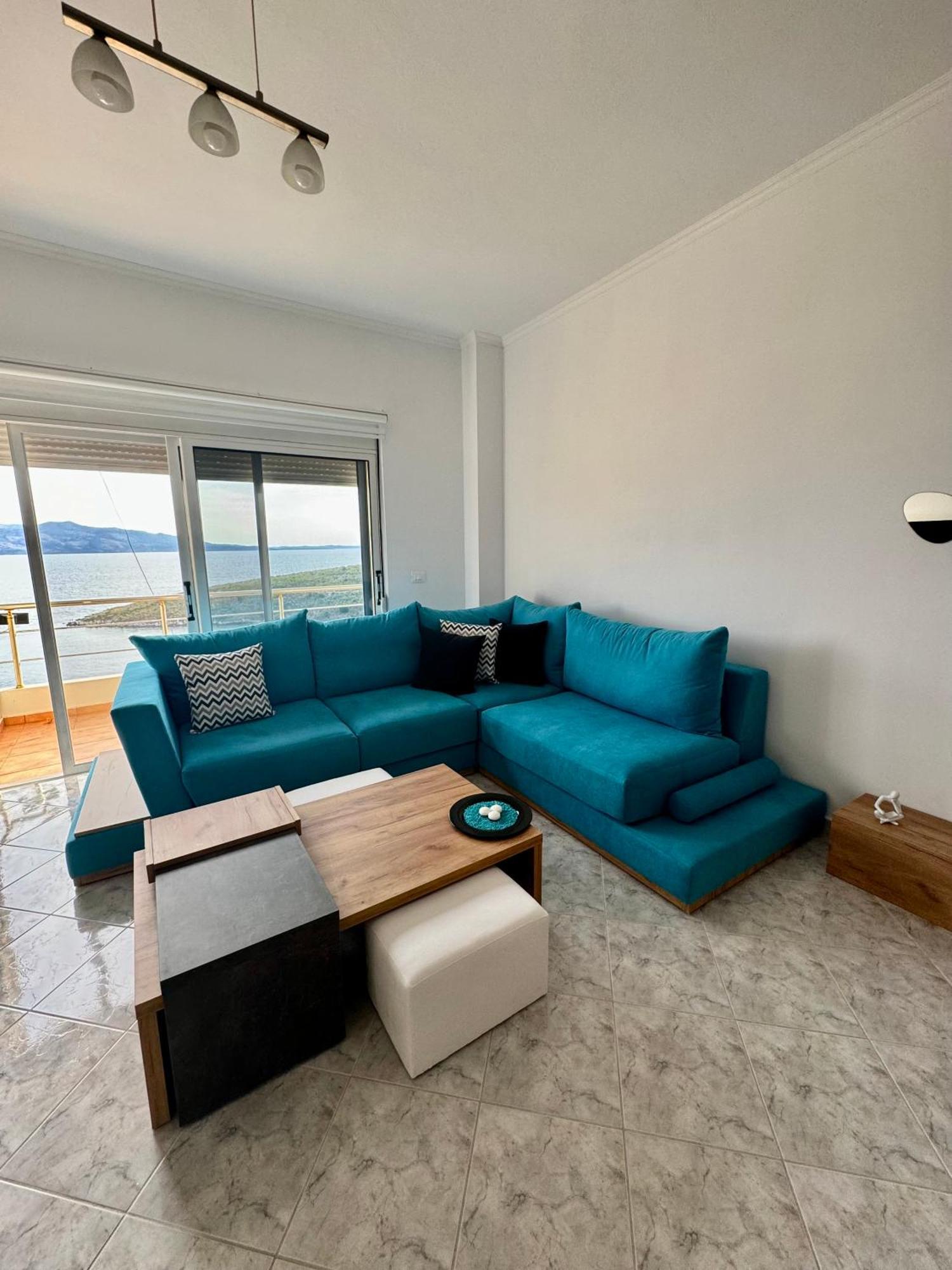 Ferienwohnung Comfy Blue Sarandë Exterior foto