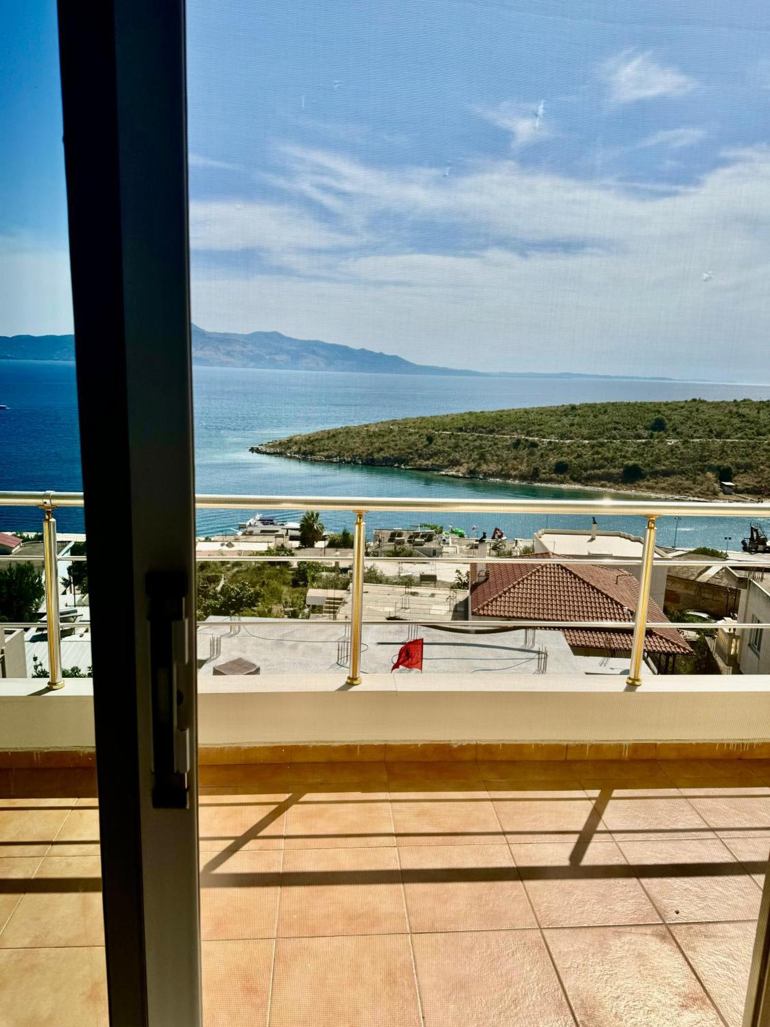 Ferienwohnung Comfy Blue Sarandë Exterior foto
